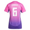 Maillot de Supporter Allemagne Kimmich 6 Extérieur Euro 2024 Pour Femme